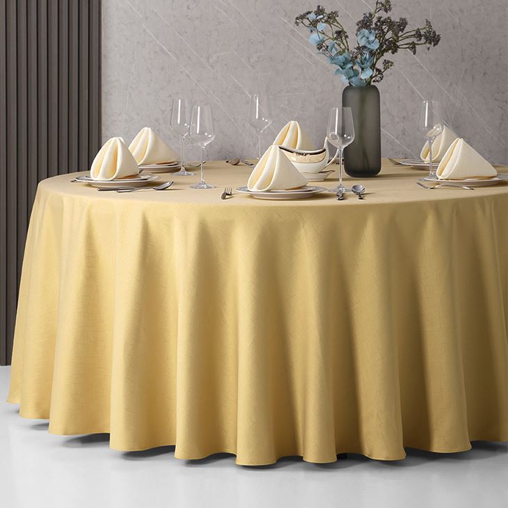 Hotel Polyester Thickened Hidden Flower Tablecloth colour